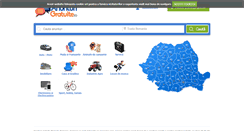 Desktop Screenshot of anunturigratuite.ro